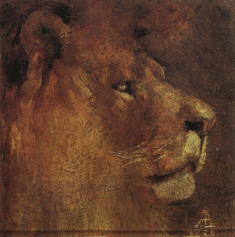 Louis Abrahams Lion-s head China oil painting art